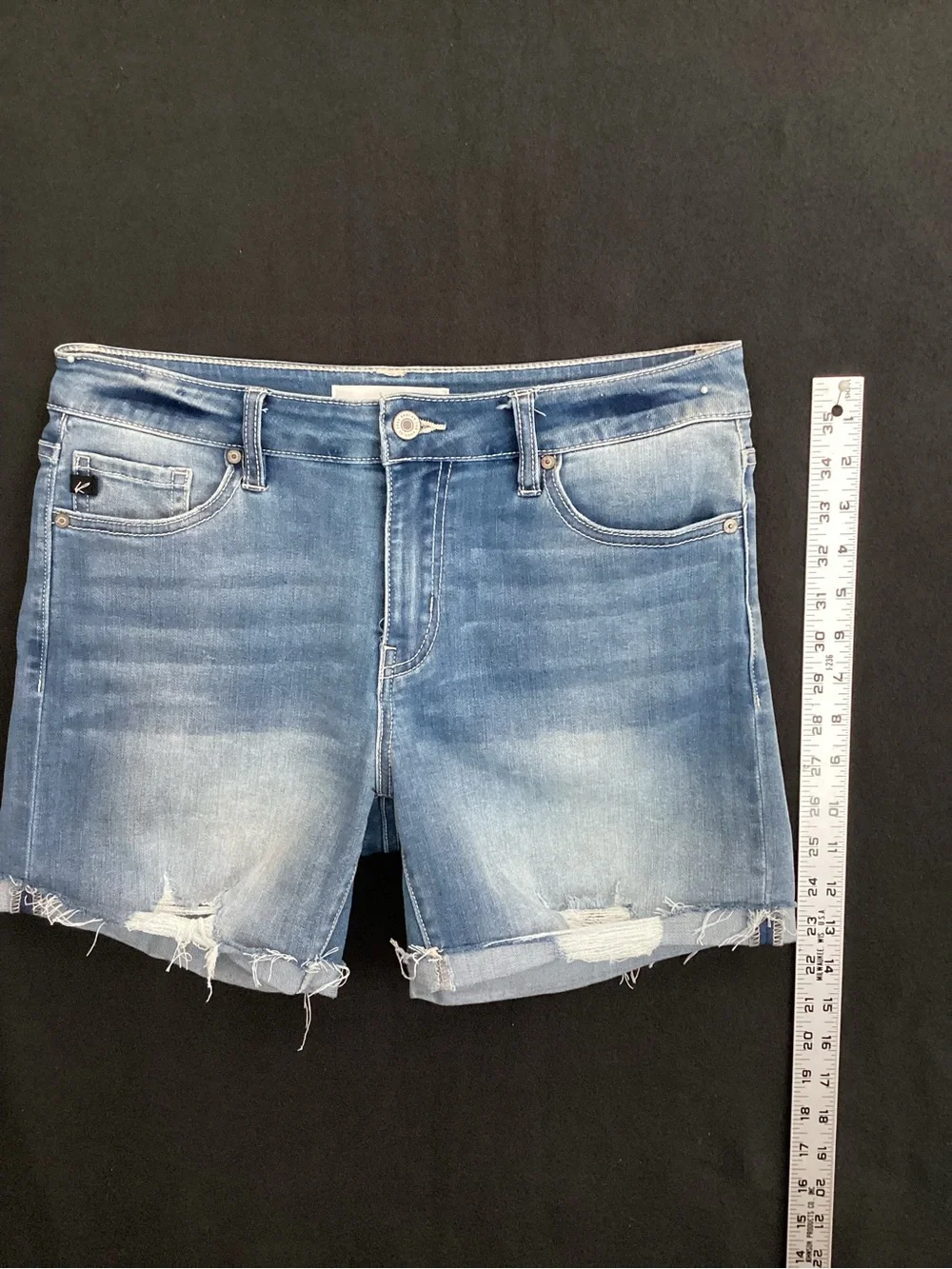 Kancan women’s jean shorts